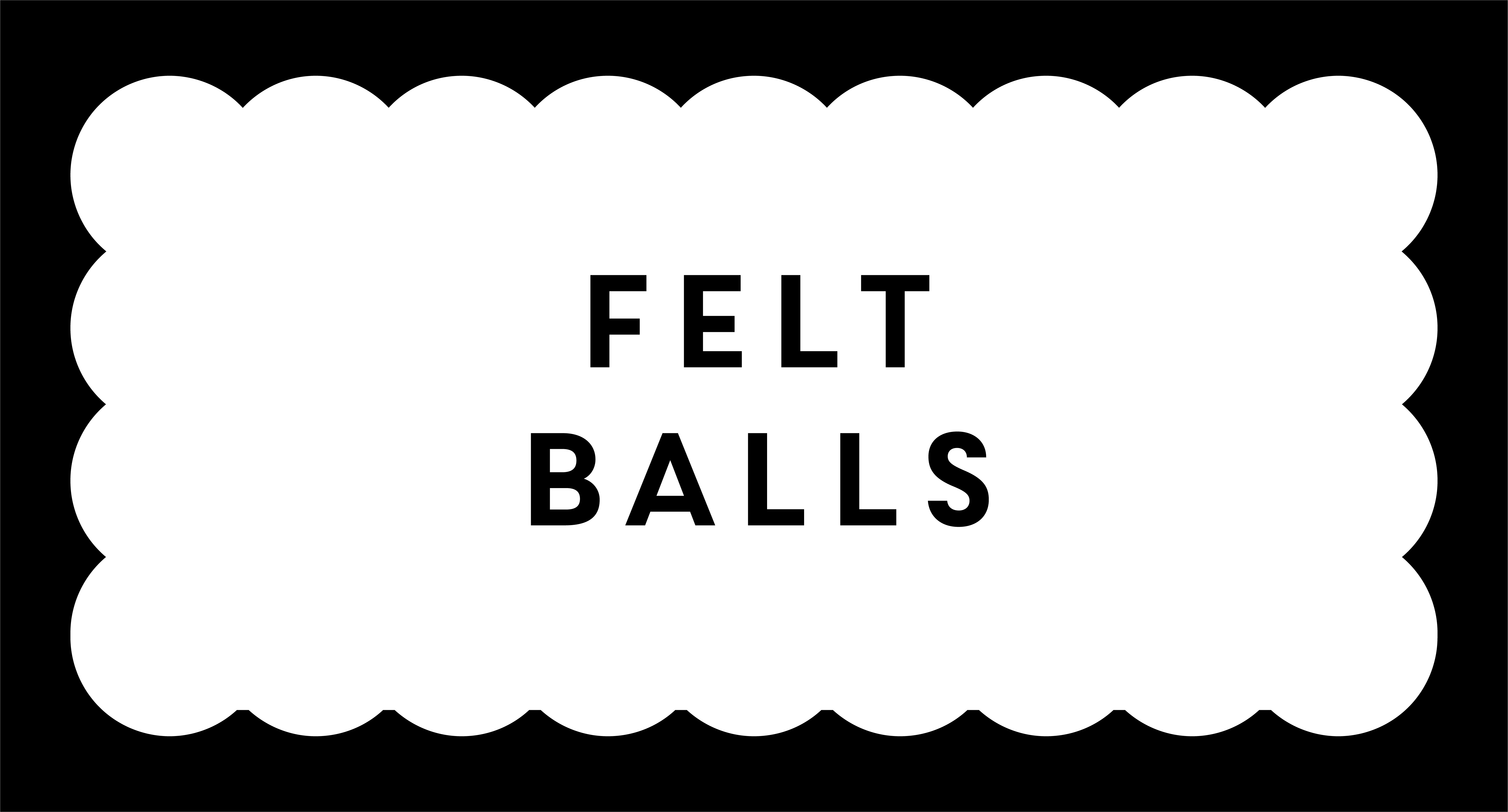Felt Balls
